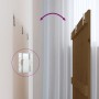 Wandbett-Kopfteil aus massivem Kiefernholz, honigbraun, 140 x 3 x 90 cm von vidaXL, Kopf- und Fußteile - Ref: Foro24-824921, ...