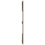 Wandbett-Kopfteil aus massivem Kiefernholz, honigbraun, 204 x 3 x 110 cm von vidaXL, Kopf- und Fußteile - Ref: Foro24-824931,...