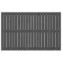 Wandbett-Kopfteil aus massivem Kiefernholz, grau, 140 x 3 x 90 cm von vidaXL, Kopf- und Fußteile - Ref: Foro24-824920, Preis:...