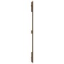 Wandbett-Kopfteil aus massivem Kiefernholz, honigbraun, 95,5 x 3 x 110 cm von vidaXL, Kopf- und Fußteile - Ref: Foro24-824936...