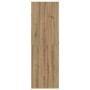 Aparador alto madera de ingeniería roble artisan 60x32x190 cm