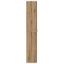 Aparador alto madera de ingeniería roble artisan 60x32x190 cm
