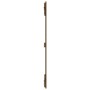 Wandbett-Kopfteil aus massivem Kiefernholz, honigbraun, 82,5 x 3 x 110 cm von vidaXL, Kopf- und Fußteile - Ref: Foro24-824956...
