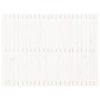 Solid white pine wood wall bed headboard 146.5x3x110 cm by vidaXL, Headboards and footboards - Ref: Foro24-824944, Price: 93,...
