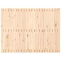 Cabecero de cama de pared madera maciza de pino 146,5x3x110 cm de vidaXL, Cabeceros y pies de cama - Ref: Foro24-824943, Prec...