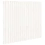Wandbett-Kopfteil aus massivem weißem Kiefernholz, 127,5 x 3 x 110 cm von vidaXL, Kopf- und Fußteile - Ref: Foro24-824939, Pr...