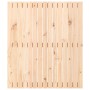 Wandbett-Kopfteil aus massivem Kiefernholz, 95,5 x 3 x 110 cm von vidaXL, Kopf- und Fußteile - Ref: Foro24-824933, Preis: 57,...