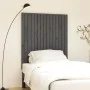 Gray pine solid wood wall bed headboard 95.5x3x110 cm by vidaXL, Headboards and footboards - Ref: Foro24-824935, Price: 64,17...