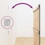 Wandbett-Kopfteil aus massivem Kiefernholz in Grau, 95,5 x 3 x 110 cm von vidaXL, Kopf- und Fußteile - Ref: Foro24-824935, Pr...
