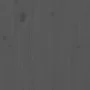 Wandbett-Kopfteil aus massivem Kiefernholz in Grau, 95,5 x 3 x 110 cm von vidaXL, Kopf- und Fußteile - Ref: Foro24-824935, Pr...