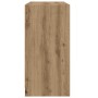 Aparador madera de ingeniería roble artiasian 102x37x75,5 cm