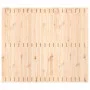 Cabecero de cama de pared madera maciza de pino 127,5x3x110 cm de vidaXL, Cabeceros y pies de cama - Ref: Foro24-824938, Prec...