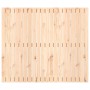 Wandbett-Kopfteil aus massivem Kiefernholz, 127,5 x 3 x 110 cm von vidaXL, Kopf- und Fußteile - Ref: Foro24-824938, Preis: 82...