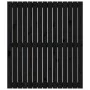 Black pine solid wood wall bed headboard 95.5x3x110 cm by vidaXL, Headboards and footboards - Ref: Foro24-824937, Price: 54,5...