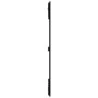 Wandbett-Kopfteil aus massivem schwarzem Kiefernholz, 108 x 3 x 110 cm von vidaXL, Kopf- und Fußteile - Ref: Foro24-824927, P...