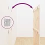 Wandbett-Kopfteil aus massivem weißem Kiefernholz, 95,5 x 3 x 110 cm von vidaXL, Kopf- und Fußteile - Ref: Foro24-824934, Pre...