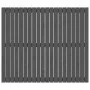 Cabecero de cama de pared madera maciza pino gris 127,5x3x110cm de vidaXL, Cabeceros y pies de cama - Ref: Foro24-824940, Pre...