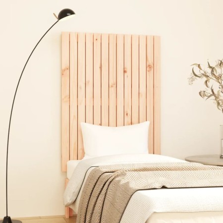 Wandbett-Kopfteil aus massivem Kiefernholz, 82,5 x 3 x 110 cm von vidaXL, Kopf- und Fußteile - Ref: Foro24-824953, Preis: 63,...