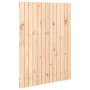 Wandbett-Kopfteil aus massivem Kiefernholz, 82,5 x 3 x 110 cm von vidaXL, Kopf- und Fußteile - Ref: Foro24-824953, Preis: 63,...
