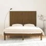 Solid pine wood wall bed headboard honey brown 166x3x110 cm by vidaXL, Headboards and footboards - Ref: Foro24-824961, Price:...