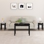 Stackable tables 3 pieces solid black pine wood by vidaXL, Side tables - Ref: Foro24-824982, Price: 57,41 €, Discount: %