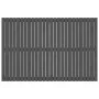 Cabecero de cama de pared madera maciza pino gris 166x3x110 cm de vidaXL, Cabeceros y pies de cama - Ref: Foro24-824960, Prec...