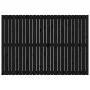 Solid black pine wood wall bed headboard 159.5x3x110 cm by vidaXL, Headboards and footboards - Ref: Foro24-824952, Price: 150...