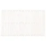 Cabecero de cama de pared madera maciza pino blanco 185x3x110cm de vidaXL, Cabeceros y pies de cama - Ref: Foro24-824964, Pre...