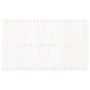 Solid white pine wood wall bed headboard 185x3x110cm by vidaXL, Headboards and footboards - Ref: Foro24-824964, Price: 154,88...