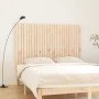 Cabecero de cama de pared madera maciza de pino 166x3x110 cm de vidaXL, Cabeceros y pies de cama - Ref: Foro24-824958, Precio...