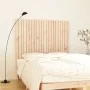 Wandbett-Kopfteil aus massivem Kiefernholz, 140 x 3 x 110 cm von vidaXL, Kopf- und Fußteile - Ref: Foro24-824968, Preis: 96,7...