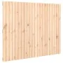 Wandbett-Kopfteil aus massivem Kiefernholz, 140 x 3 x 110 cm von vidaXL, Kopf- und Fußteile - Ref: Foro24-824968, Preis: 96,7...