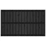 Cabecero de cama pared madera maciza pino negro 185x3x110 cm de vidaXL, Cabeceros y pies de cama - Ref: Foro24-824967, Precio...