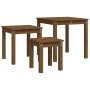 Stapeltische 3 Stück massives Kiefernholz honigbraun von vidaXL, Seitentische - Ref: Foro24-824976, Preis: 68,22 €, Rabatt: %