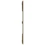 Wandbett-Kopfteil aus massivem Kiefernholz, honigbraun, 185 x 3 x 110 cm von vidaXL, Kopf- und Fußteile - Ref: Foro24-824966,...