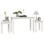 Stackable tables 3 pieces solid white pine wood by vidaXL, Side tables - Ref: Foro24-824979, Price: 75,21 €, Discount: %