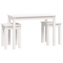 Stackable tables 3 pieces solid white pine wood by vidaXL, Side tables - Ref: Foro24-824979, Price: 76,16 €, Discount: %