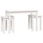 Stackable tables 3 pieces solid white pine wood by vidaXL, Side tables - Ref: Foro24-824979, Price: 75,21 €, Discount: %