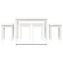 Stackable tables 3 pieces solid white pine wood by vidaXL, Side tables - Ref: Foro24-824979, Price: 75,21 €, Discount: %