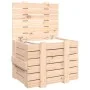 Aufbewahrungsbox aus massivem Kiefernholz, 58 x 40,5 x 42 cm von vidaXL, Aufbewahrungskörbe - Ref: Foro24-824993, Preis: 72,5...