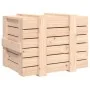 Solid pine wood storage box 58x40.5x42 cm by vidaXL, Storage baskets - Ref: Foro24-824993, Price: 72,53 €, Discount: %