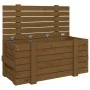 Honey brown solid pine wood storage box 91x40.5x42 cm by vidaXL, Storage baskets - Ref: Foro24-825001, Price: 76,56 €, Discou...