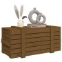Honey brown solid pine wood storage box 91x40.5x42 cm by vidaXL, Storage baskets - Ref: Foro24-825001, Price: 76,56 €, Discou...