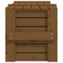 Honigbraune Aufbewahrungsbox aus massivem Kiefernholz, 91 x 40,5 x 42 cm von vidaXL, Aufbewahrungskörbe - Ref: Foro24-825001,...