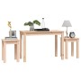 Stackable tables 3 units solid pine wood by vidaXL, Side tables - Ref: Foro24-824978, Price: 60,57 €, Discount: %