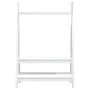 Solid white pine wood coat rack 100x45.5x150 cm by vidaXL, Hat and coat racks - Ref: Foro24-824989, Price: 103,10 €, Discount: %