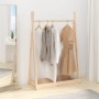 Garderobe aus massivem Kiefernholz 100x45x150 cm von vidaXL, Hut- und Garderobenständer - Ref: Foro24-824983, Preis: 57,93 €,...
