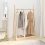 Garderobe aus massivem Kiefernholz 100x45x150 cm von vidaXL, Hut- und Garderobenständer - Ref: Foro24-824983, Preis: 57,03 €,...