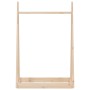 Garderobe aus massivem Kiefernholz 100x45x150 cm von vidaXL, Hut- und Garderobenständer - Ref: Foro24-824983, Preis: 57,93 €,...