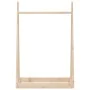 Garderobe aus massivem Kiefernholz 100x45x150 cm von vidaXL, Hut- und Garderobenständer - Ref: Foro24-824983, Preis: 57,03 €,...